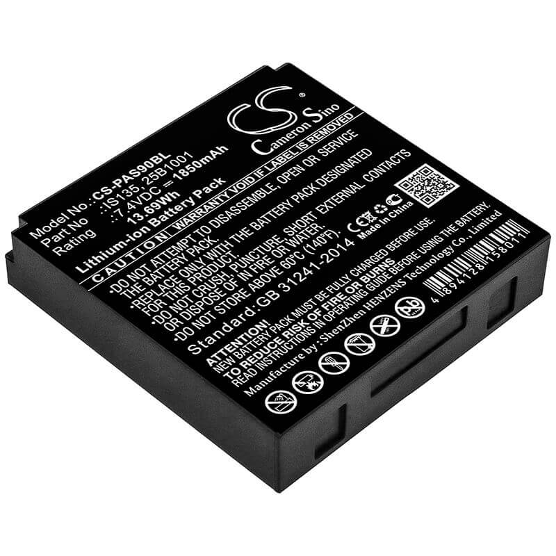 Batterie pour Pax, 25b1001, Is135 7.4v, 1850mah - 13.69wh Batteries pour l'électronique Cameron Sino Technology Limited (Suspendu)