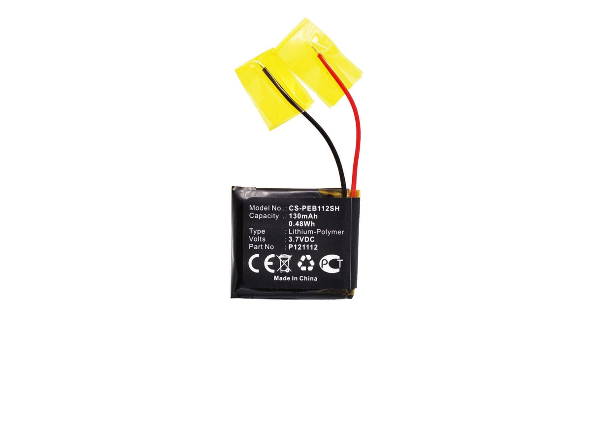 Smartwatch Battery For Pebble E-paper 3.7v, 130mah - 0.48wh Smartwatch Cameron Sino Technology Limited
