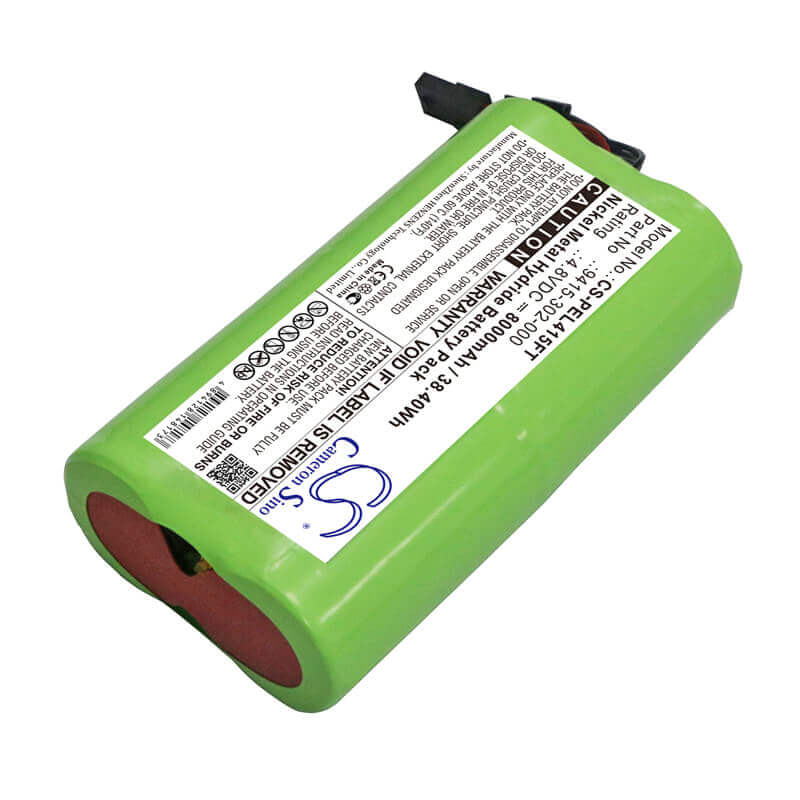 4.8V, Ni-MH, 8000mAh, Flashlight battery fits Pelican, 9415-301-100, 9415, 9415 Led Lantern, 38.40Wh Flashlight Cameron Sino Technology Limited