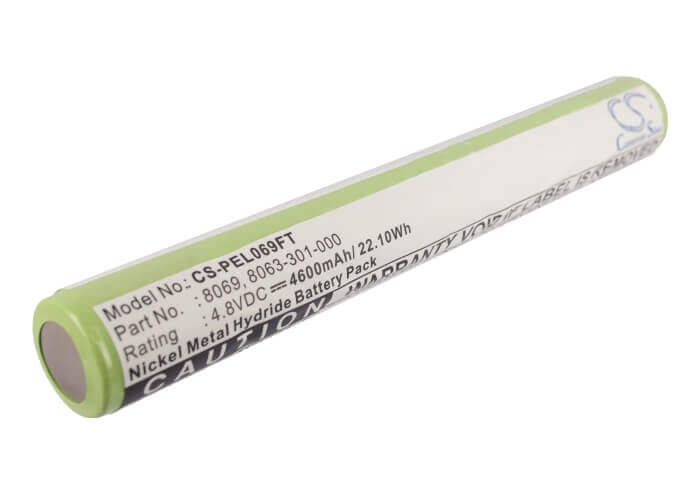 4.8V, Ni-MH, 4600mAh, Flashlight battery fits Peli, Pelican, 8060-301-000e, 8050, 8050 M11, 22.08Wh Flashlight Cameron Sino Technology Limited