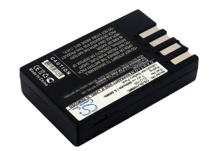7.4V, Li-ion, 900mAh, Camera battery fits Pentax, D-li109, K2, K-2, 6.66Wh Camera Cameron Sino Technology Limited (Camera)