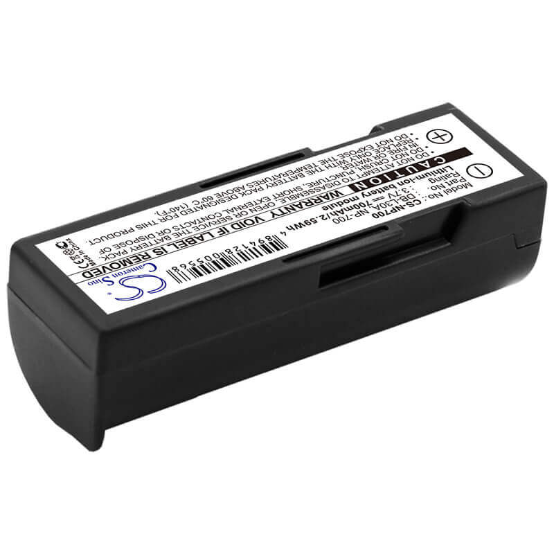 Camera Battery For Pentax Optio Z10 3.7v, 700mah - 2.59wh Camera Cameron Sino Technology Limited (Camera)