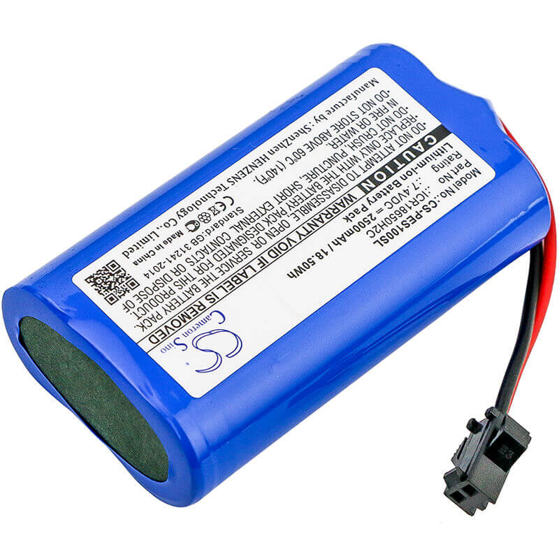7.4V, Li-ion, 2500mAh, Kitchenware battery fits Peugeot, Icr18650h2c, Elis, 18.5Wh Kitchenware Cameron Sino Technology Limited