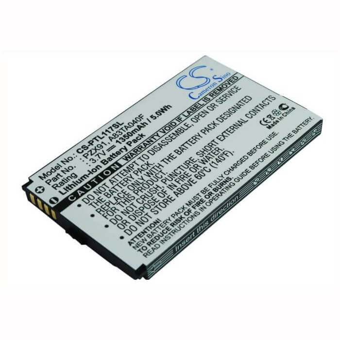 3.7V, Li-ion, 1350mAh, batterie de smartphone compatible Pharos, 6027b0043001, Pzx91, Traveler 117, 5Wh Mobile, Smartphone Cameron Sino Technology Limited (Smartphone)