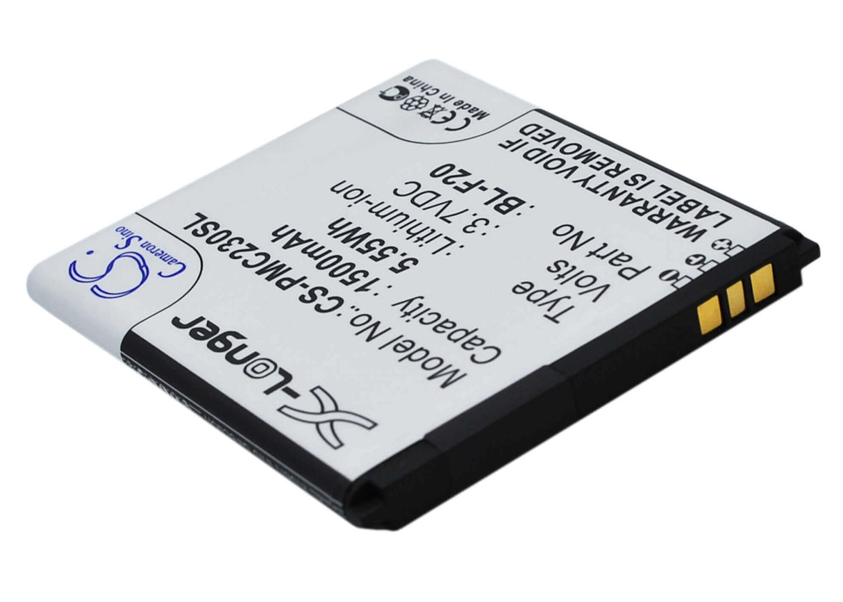 Battery For Phicomm C230w, C230v, I700v 3.7v, 1500mah - 5.55wh Batteries for Electronics Cameron Sino Technology Limited (Suspended)