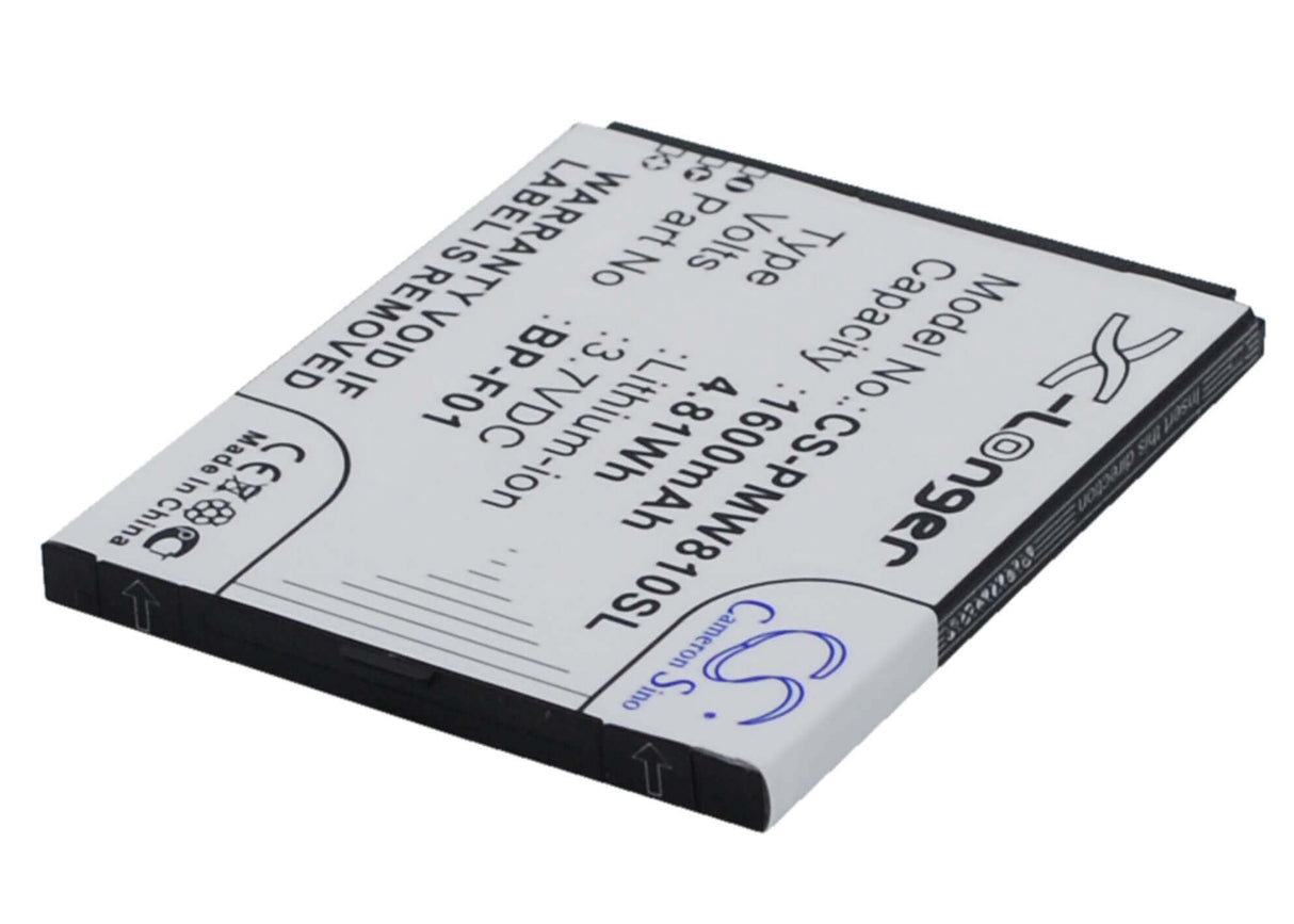3.7V, Li-ion, 1300mAh, SmartPhone battery fits Phicomm, Bp-f01, Fws610, Fws810, 4.81Wh Mobile, SmartPhone Cameron Sino Technology Limited (Smartphone)
