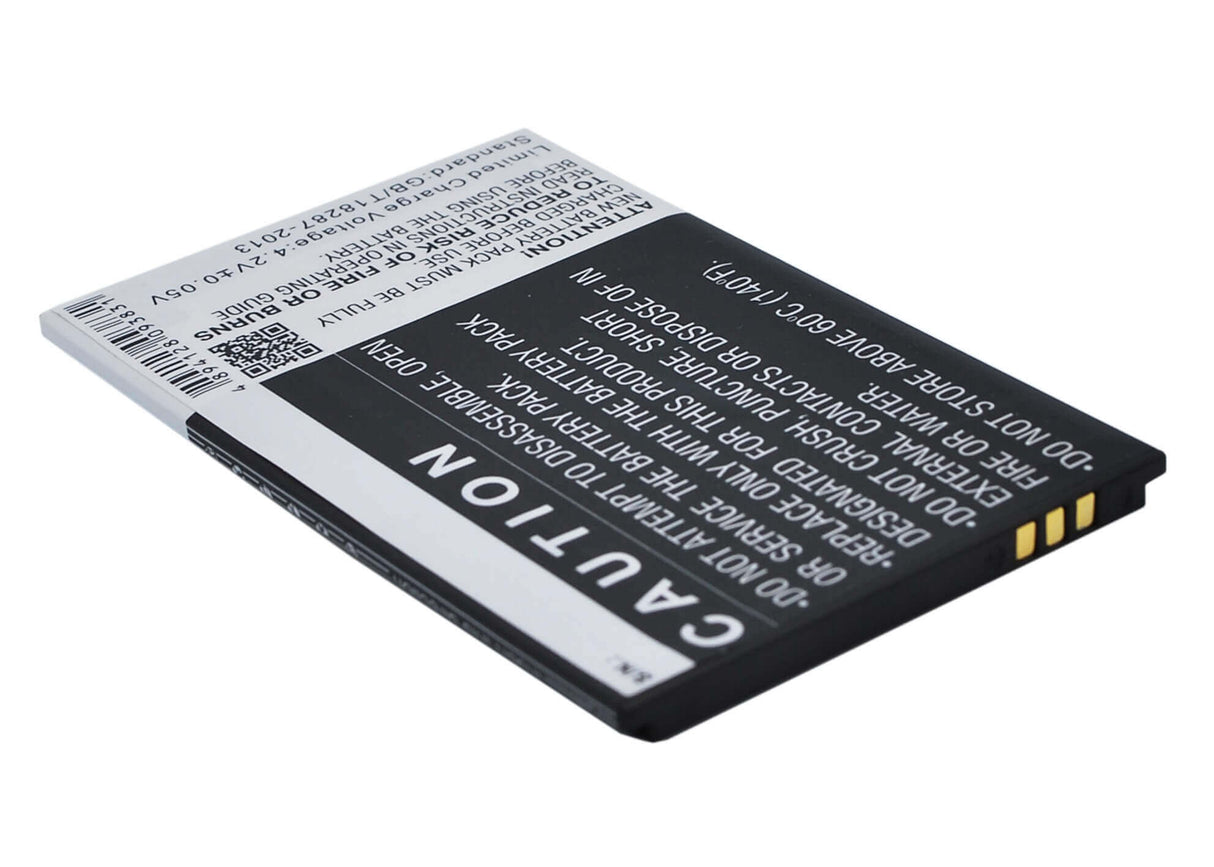 3.7V, Li-ion, 1500mAh, batterie de smartphone compatible avec Phicomm, E918, I310v, K390v, 5.55Wh Mobile, SmartPhone Cameron Sino Technology Limited (Suspendu)