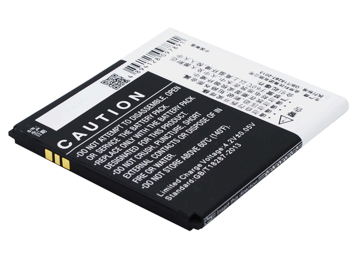 3,7V, Li-ion, 2000mAh, Batterie de smartphone compatible avec Phicomm, Bl-f10, I800, I800dz, 7,4Wh Mobile, Smartphone Cameron Sino Technology Limited (Suspendu)