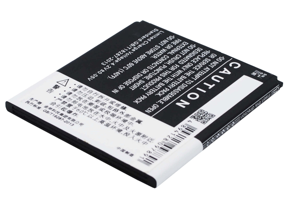 3,7V, Li-ion, 2000mAh, Batterie de smartphone compatible avec Phicomm, Bl-f10, I800, I800dz, 7,4Wh Mobile, Smartphone Cameron Sino Technology Limited (Suspendu)