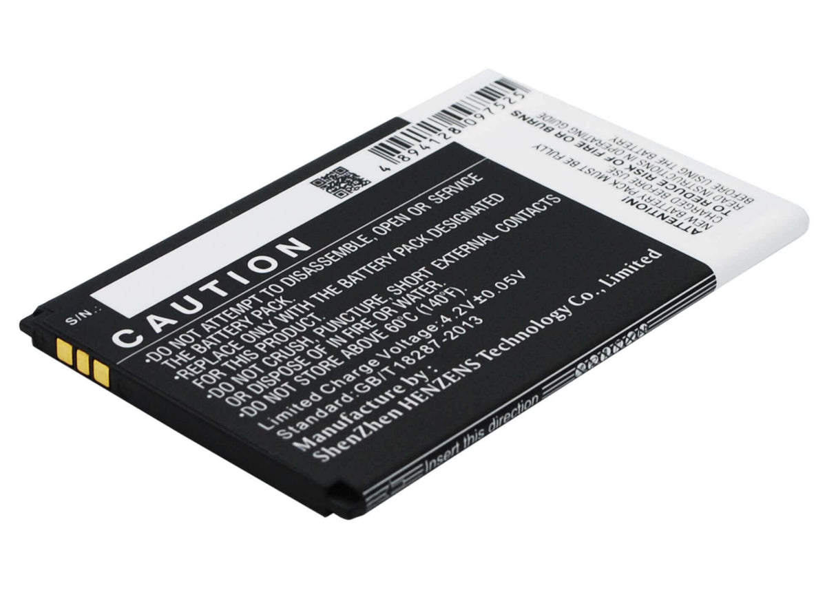 3,7V, Li-ion, 1500mAh, batterie pour smartphone compatible avec Phicomm, Bl-f14, K390w, 5,55Wh Mobile, SmartPhone Cameron Sino Technology Limited (Suspendu)