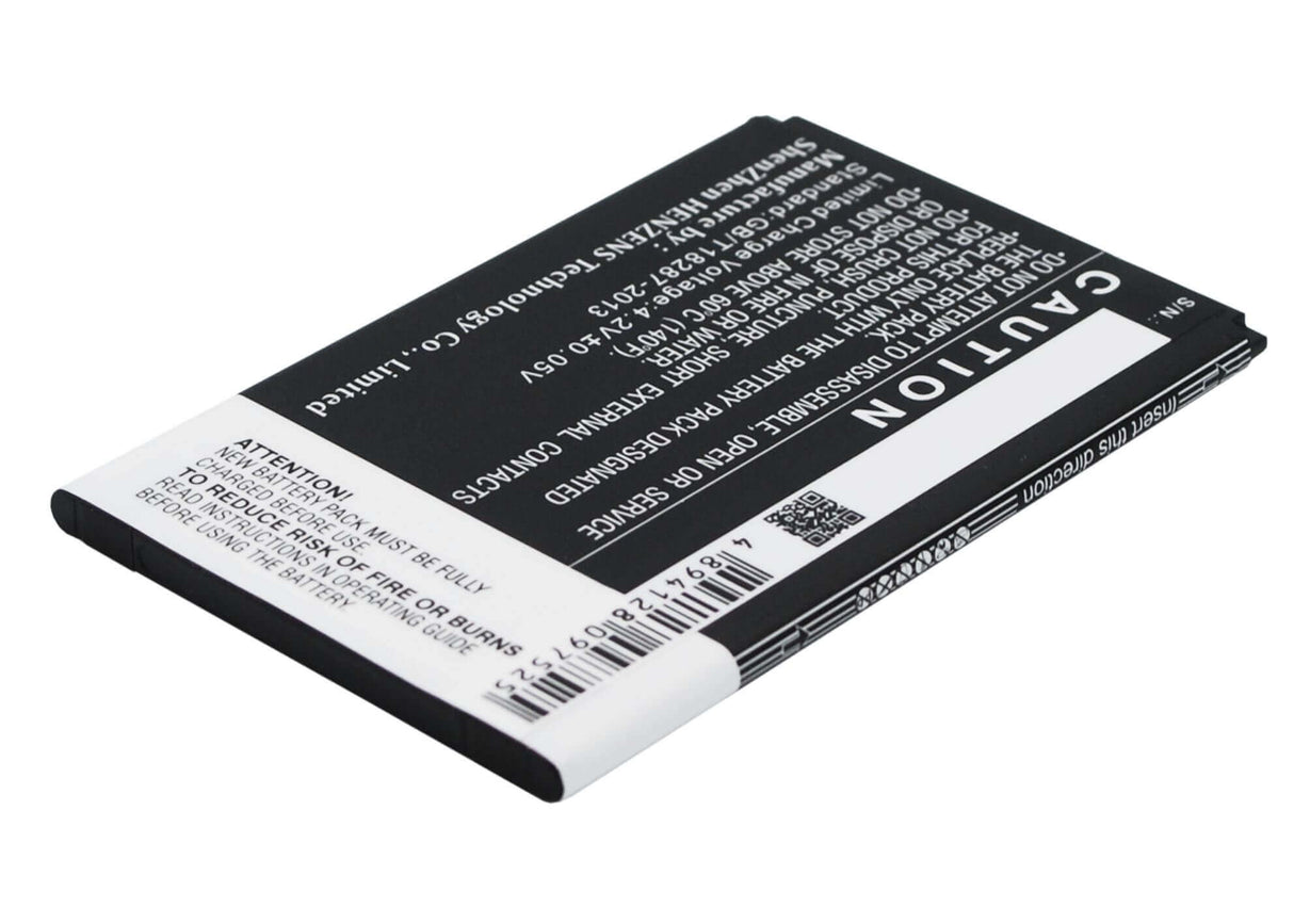 3,7V, Li-ion, 1500mAh, batterie pour smartphone compatible avec Phicomm, Bl-f14, K390w, 5,55Wh Mobile, SmartPhone Cameron Sino Technology Limited (Suspendu)