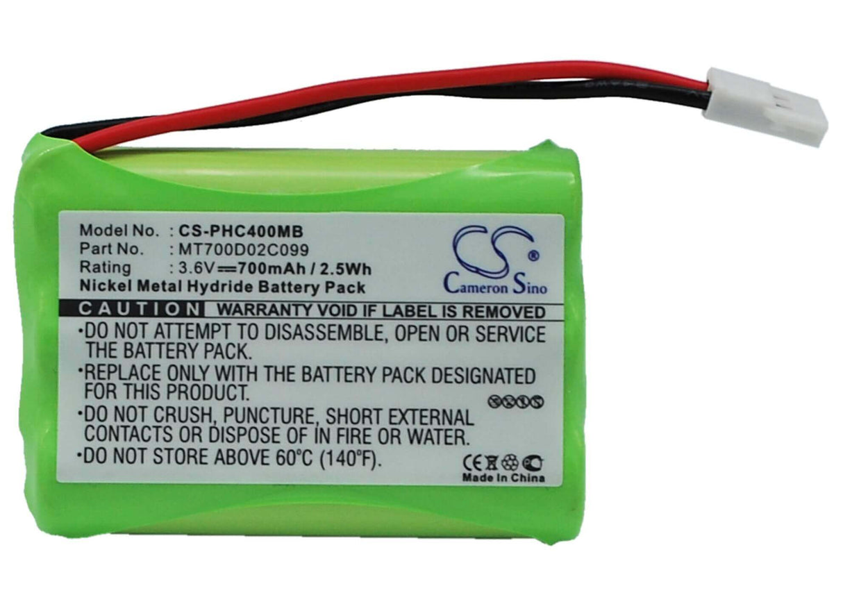 Babyphone Battery For Philips, Ceptf, Sbc-eb3655, Sbc-sc368 3.6v, 700mah - 2.52wh BabyPhone Cameron Sino Technology Limited