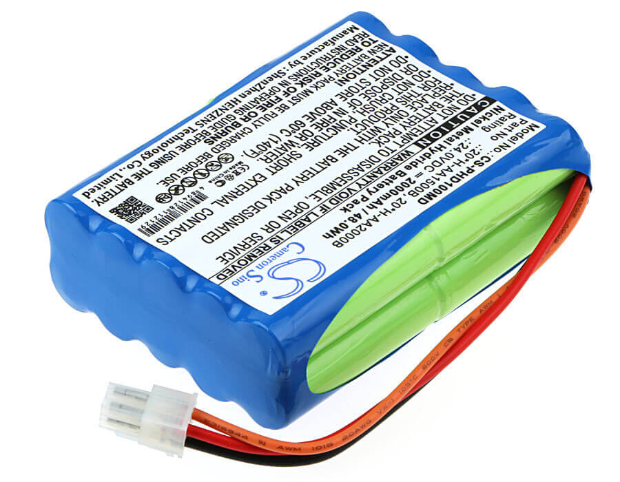 24.0V, Ni-MH, 2000mAh, Medical battery fits Philips, 20*h-aa1500b, Dameca Siesta I Breasy, 48.0Wh Medical Cameron Sino Technology Limited (Medical)