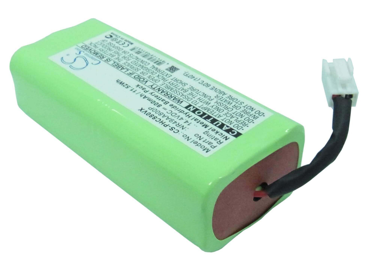 14.4V, Ni-MH, 800mAh, Vacuum battery fits Taurus, Philips, Fc8800, Fc8801, Fc8802, 11.52Wh Vacuum Cameron Sino Technology Limited