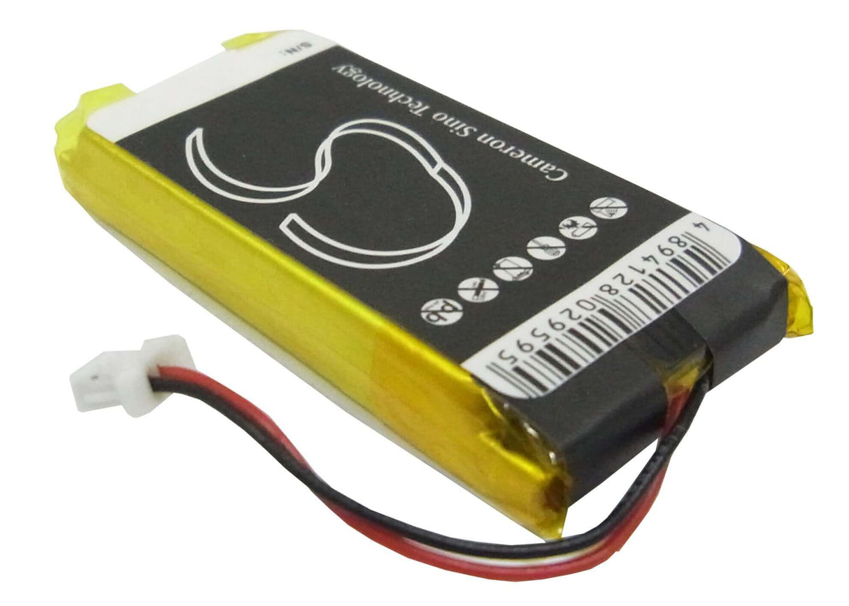 3.7V, Li-Polymer, 550mAh, Media Player battery fits Philips, 742345, Gogear Hdd082/17 2gb, 2.04Wh Media Player Cameron Sino Technology Limited