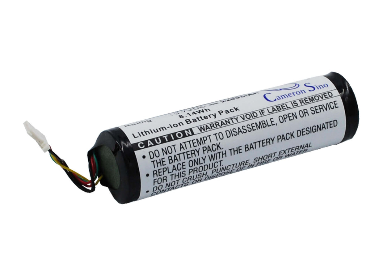 3.7V, Li-ion, 2200mAh, Media Player battery fits Philips, Abc6a, Pmc7230, Pmc7230/17, 8.14Wh Media Player Cameron Sino Technology Limited