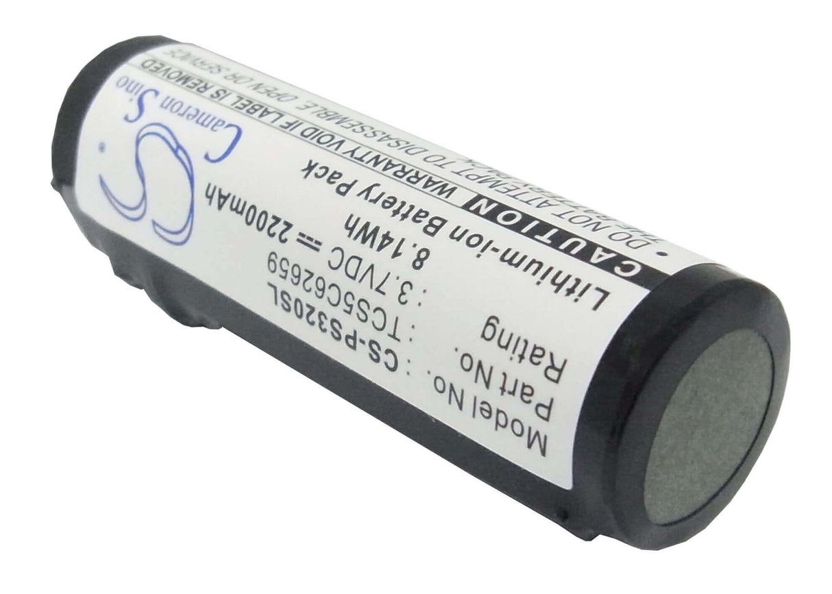 3.7V, Li-ion, 2200mAh, Media Player battery fits Philips, Tcs5c62659, Pmc7320, Pmc7320/17 30gb, 8.14Wh Media Player Cameron Sino Technology Limited