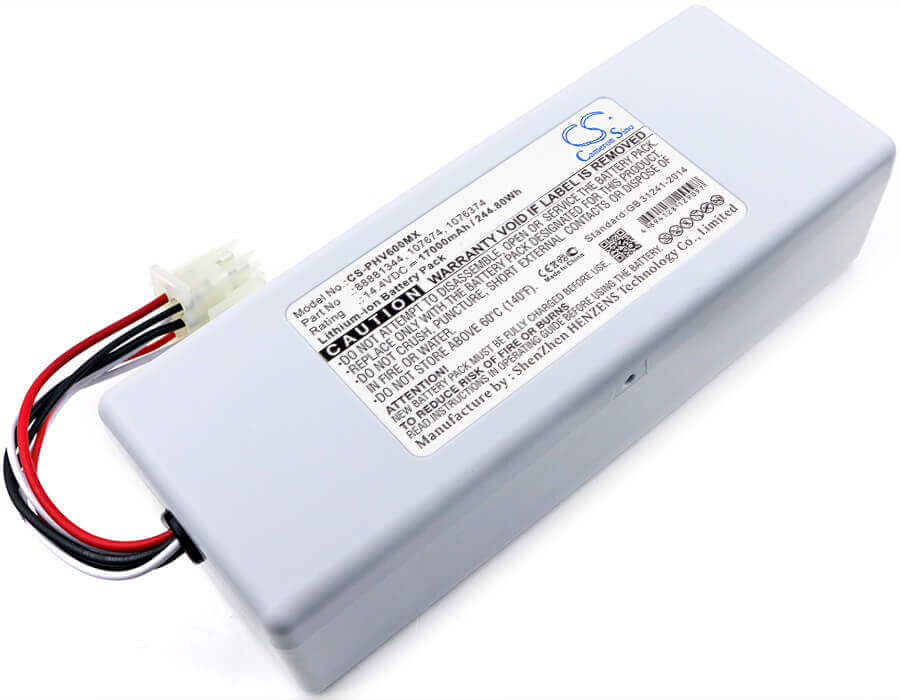 14.4V, Li-ion, 17000mAh, Medical battery fits Philips, 1056921, Respirateur V60, Respirateur V60s, 244.80Wh Medical Cameron Sino Technology Limited (Dangerous Goods)