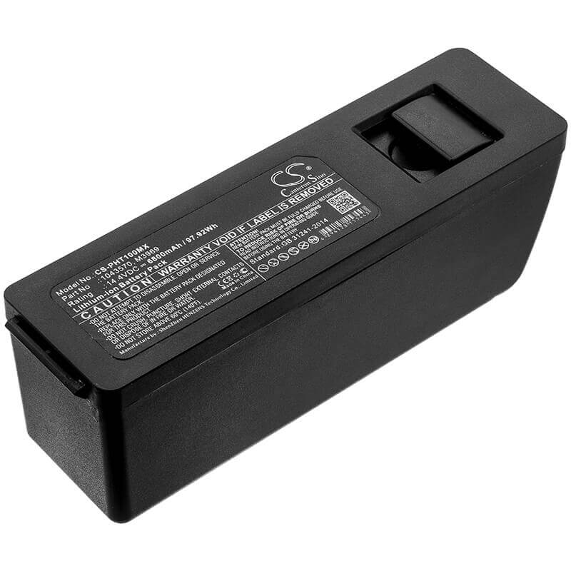 14.4V, Li-ion, 6800mAh, Medical battery fits Philips, 1043570, Bipap A30, Bipap A40, 97.92Wh Medical Cameron Sino Technology Limited (Medical)