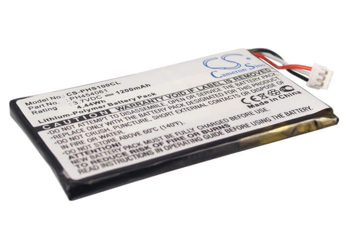 3,7V, Li-Polymère, 1200mAh, batterie de téléphone sans fil compatible avec Philips, Ph454061, S10a, S10a/38, 4,44Wh Téléphone sans fil Cameron Sino Technology Limited (Téléphone sans fil)