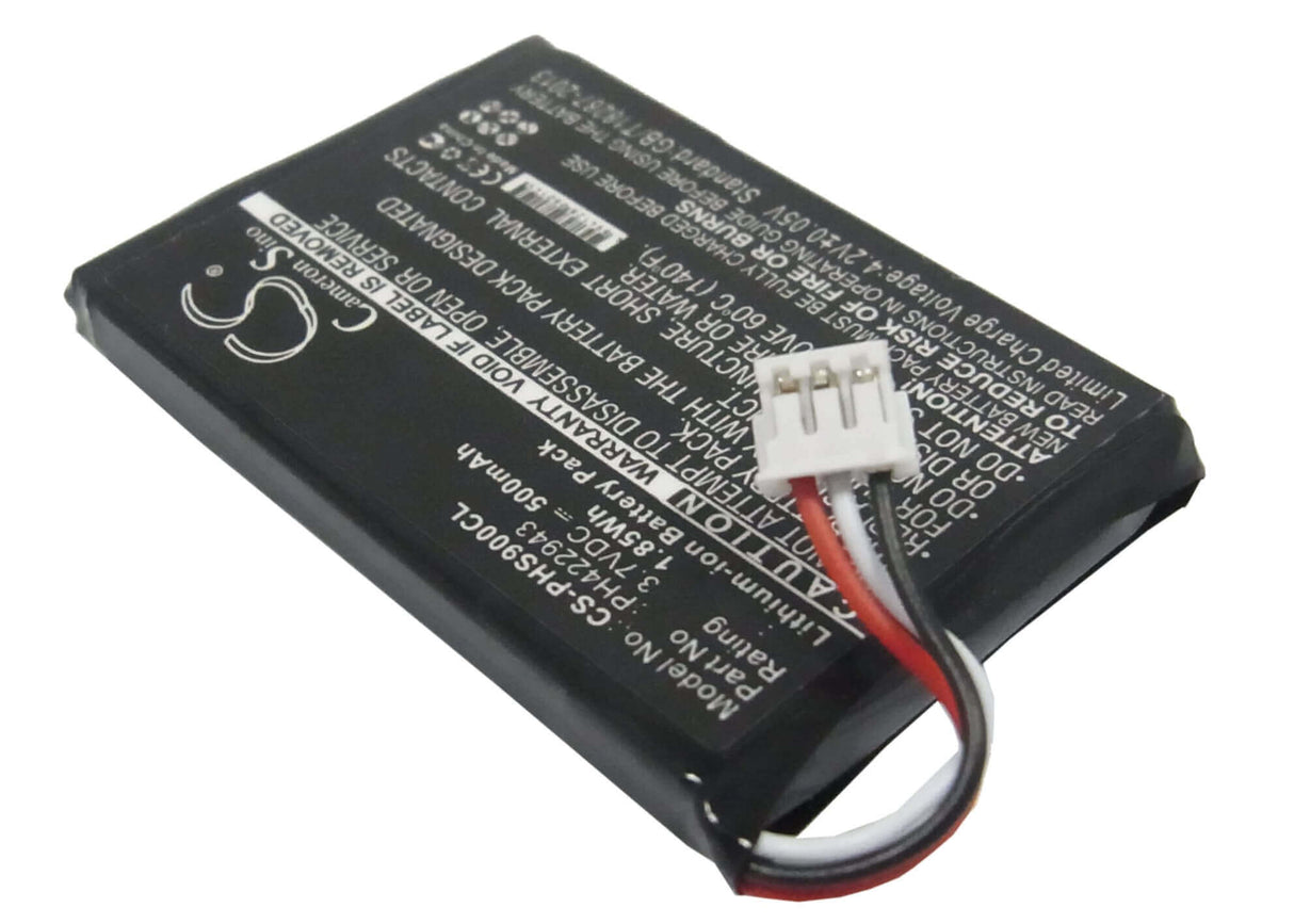 Batterie de téléphone sans fil pour Philips, S9a, S9a/34, S9a/38, S9h 3.7v, 500mah - 1.85wh Téléphone sans fil Cameron Sino Technology Limited (Téléphone sans fil)