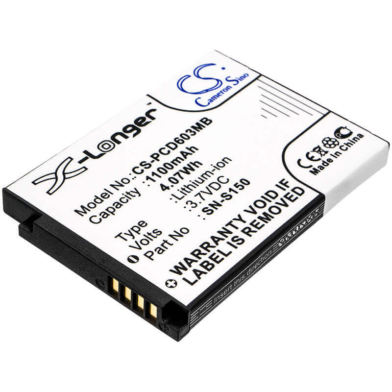 Batterie Babyphone pour Philips, Scd603, Scd-603/00, Scd-603h 3.7v, 1100mah - 4.07wh BabyPhone Cameron Sino Technology Limited