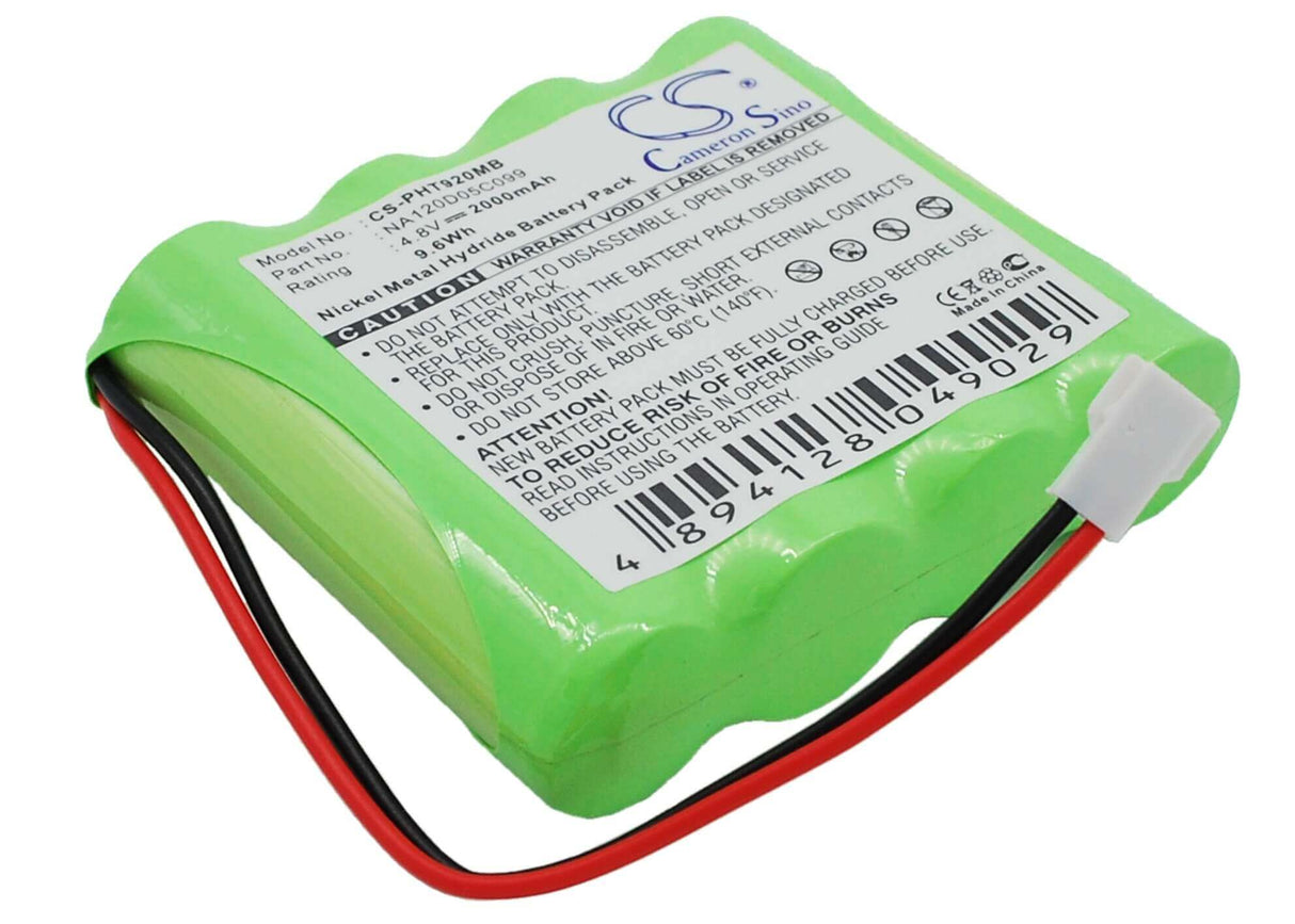 Babyphone Battery For Philips, Cobra and others, Td9200, Td9203, Td9205 4.8v, 2000mah - 9.60wh BabyPhone Cameron Sino Technology Limited