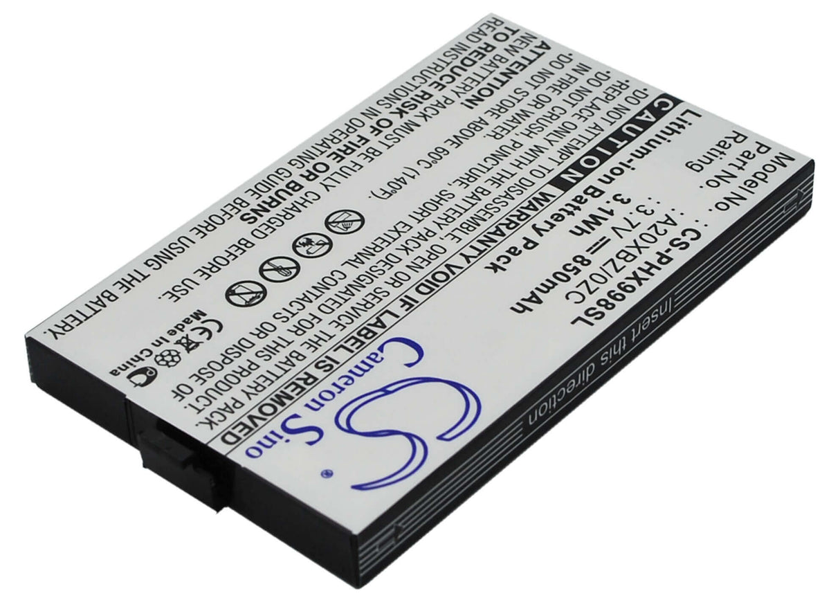Batterie pour Philips Xenium 9a98, Xenium 9@98 3.7v, 850mah - 3.15wh Batteries pour Électronique Cameron Sino Technology Limited (Suspendu)