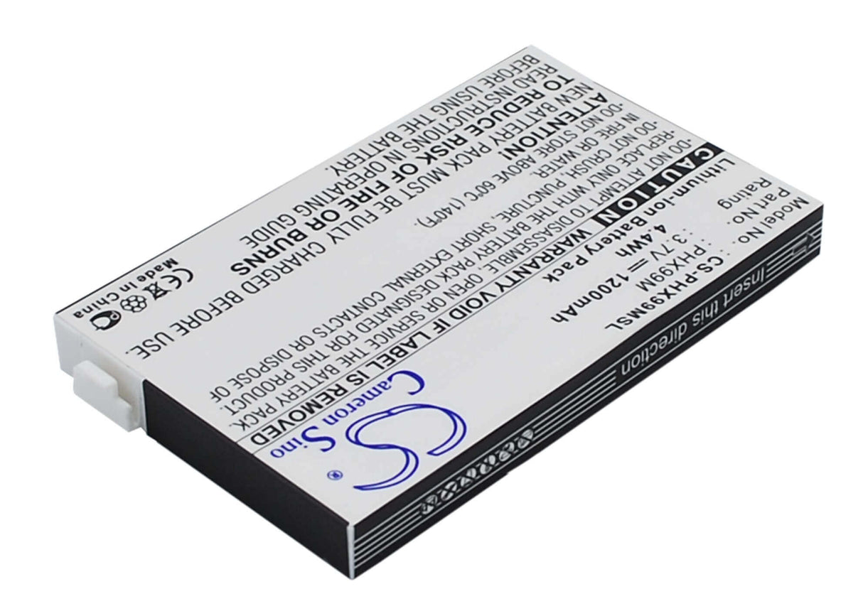 3,7V, Li-ion, 1200mAh, batterie de smartphone compatible Philips, 9@9m, Xenium 9a9m, 4,44Wh Mobile, smartphone Cameron Sino Technology Limited (Suspendu)