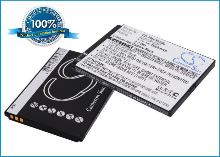 3.7V, Li-ion, 1000mAh, SmartPhone battery fits Philips, A20vdp/3zp, Xenium E320, Xenium F322, 3.7Wh Mobile, SmartPhone Cameron Sino Technology Limited (Smartphone)