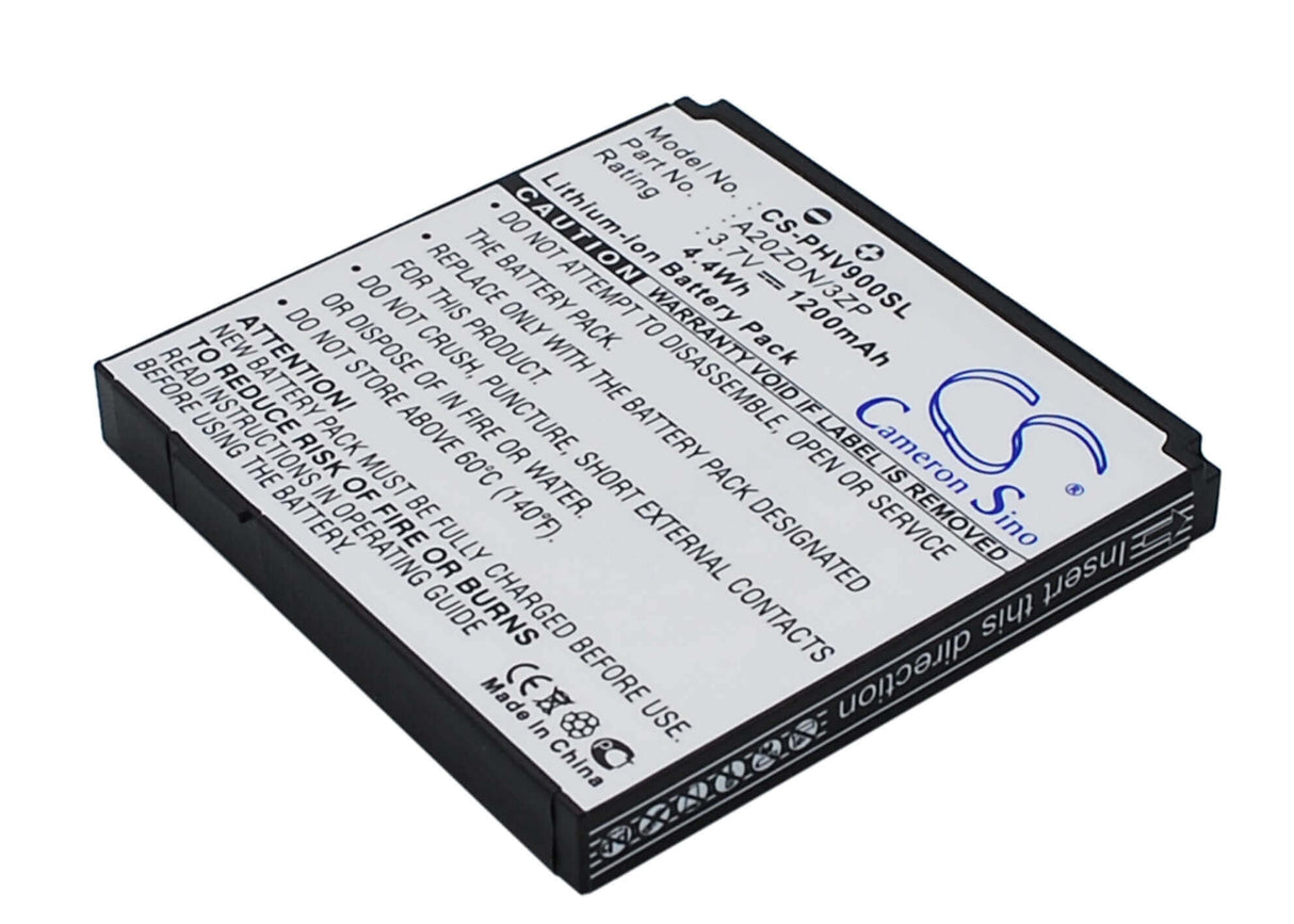 3,7V, Li-ion, 1200mAh, batterie de smartphone compatible avec Philips, A20zdn/3zp, Xenium V900, 4,44Wh Mobile, SmartPhone Cameron Sino Technology Limited (Suspendu)