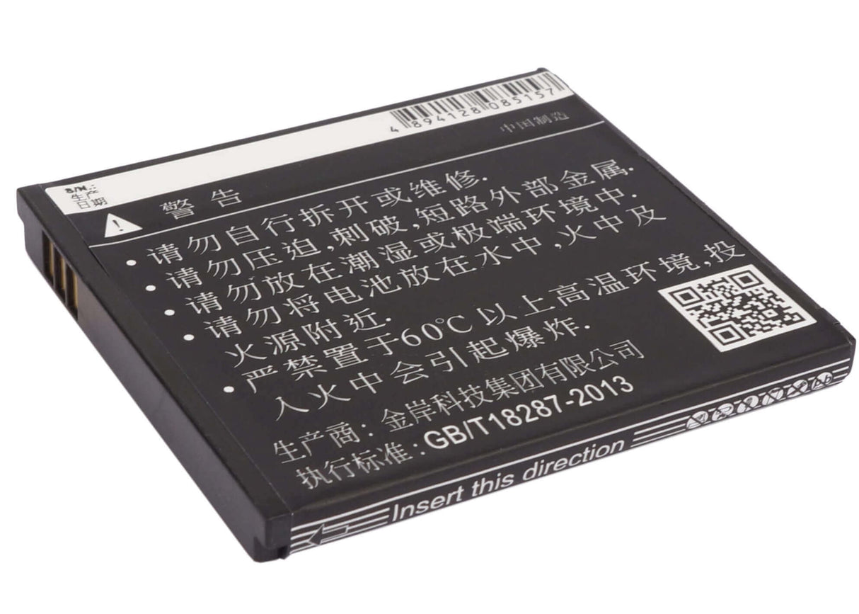 3.8V, Li-ion, 1900mAh, SmartPhone battery fits Philips, Ab2400awmc, D833, W6500, 7.22Wh Mobile, SmartPhone Cameron Sino Technology Limited (Suspended)