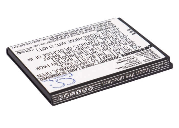 3.7V, Li-ion, 1500mAh, batterie pour smartphone compatible avec Philips, Ab2000dwmc, T939, W8578, 5.55Wh Mobile, SmartPhone Cameron Sino Technology Limited (Suspendu)