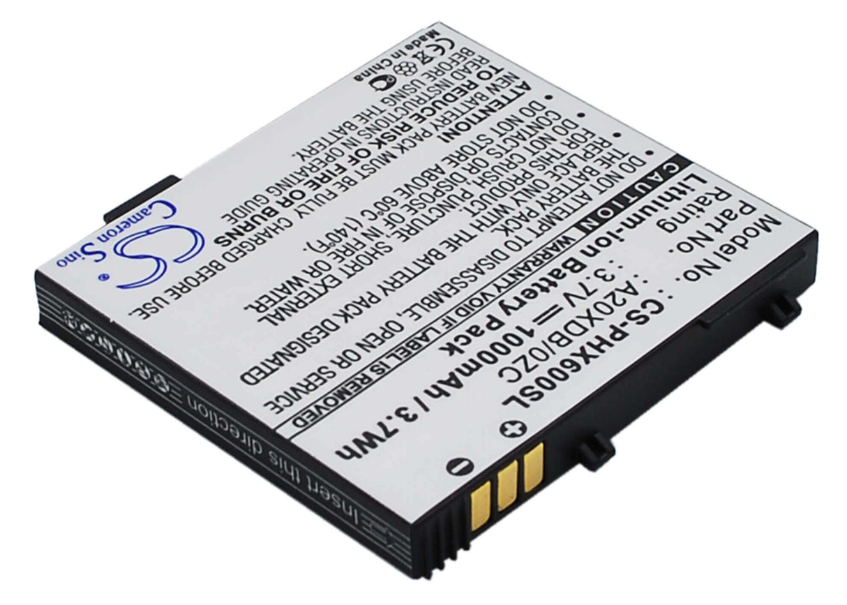 Batterie pour Philips Xenium X600 3,7v, 1000mah - 3,70wh Mobile, Smartphone Cameron Sino Technology Limited (Suspendu)