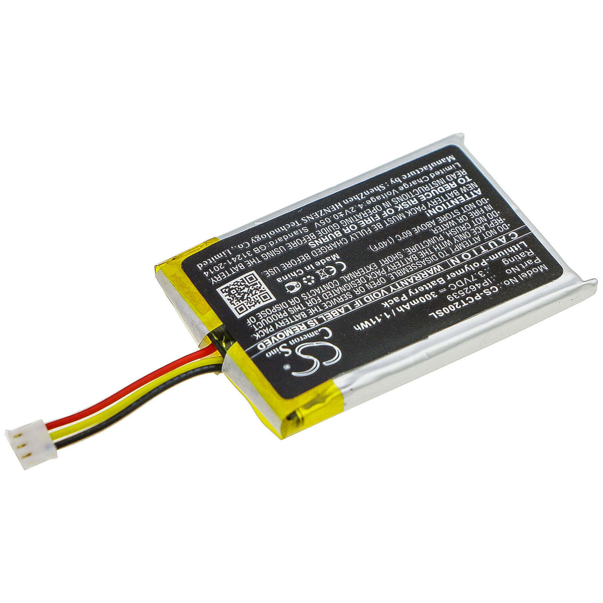 Headset Battery For Phonak, Compilot, Compilot Ii 3.7v, 300mah - 1.11wh Wireless Headset Cameron Sino Technology Limited