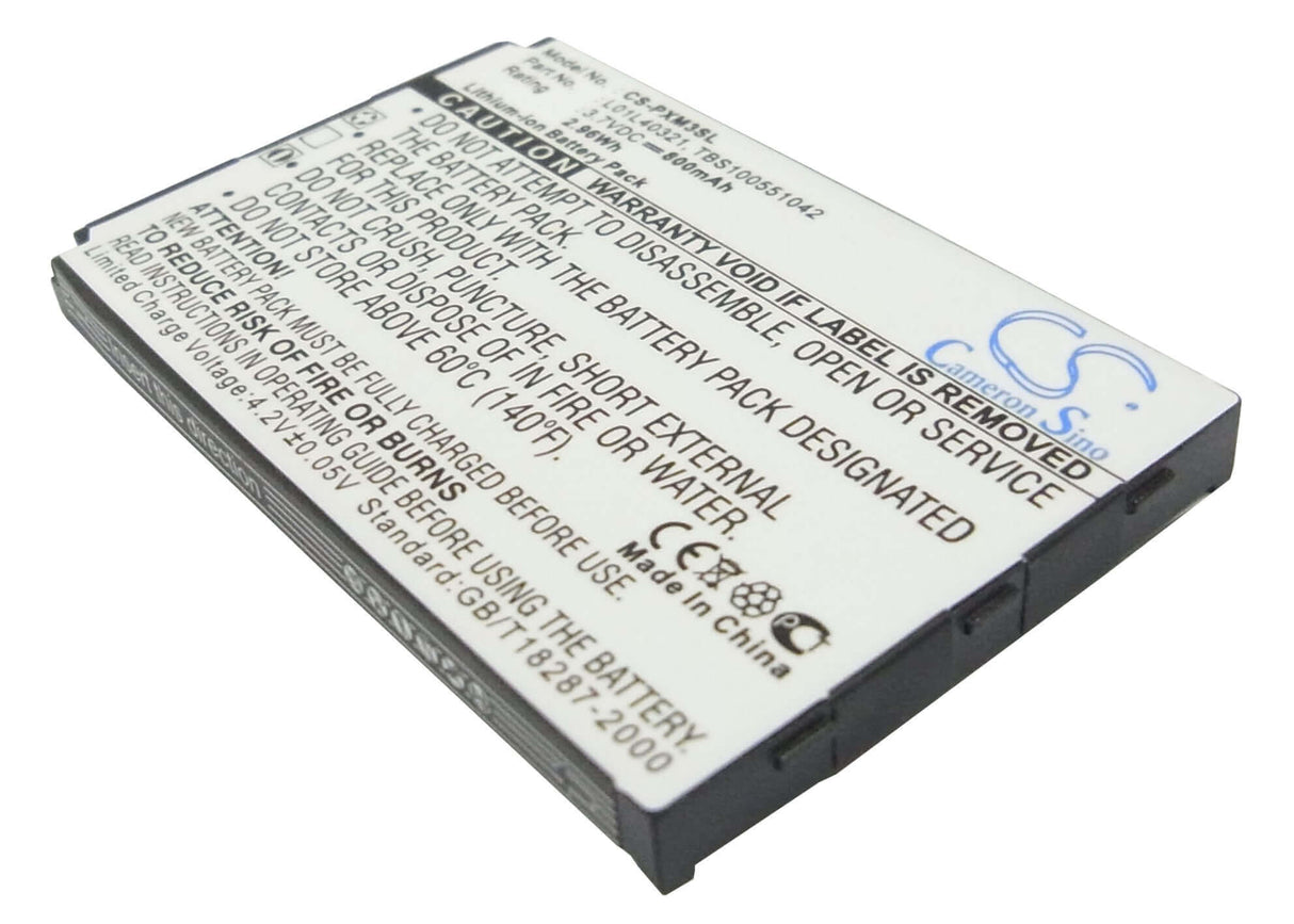 3.7V, Li-ion, 800mAh, Media Player battery fits Pioneer, Sirius, L01l40321, Gex-xmp3, Xmp3h1, 2.96Wh Media Player Cameron Sino Technology Limited