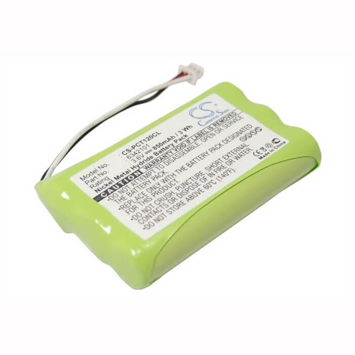 3.6V, Ni-MH, 850mAh, Cordless Phone battery fits Plantronics, 6342101, Ct11, Ct12, 3.06Wh Cordless Phone Cameron Sino Technology Limited (Cordless Phone)