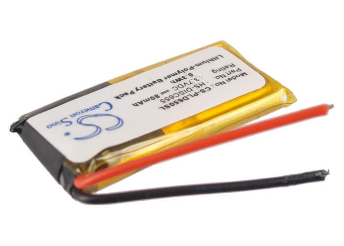 3.7V, Li-Polymer, 80mAh, Headset battery fits Plantronics, 68400-61, Discovery 610, Discovery 640, 0.3Wh Wireless Headset Cameron Sino Technology Limited