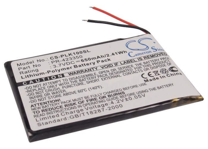 650mAh Replacement Battery for Sony 1-756-920-31 / Plantronics PR-423350 Wireless Headset Cameron Sino Technology Limited