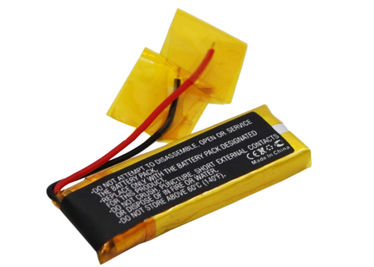 3.7V, Li-Polymer, 80mAh, Headset battery fits Plantronics, 1704018-0944, Discovery 640e, Discovery 650e, 0.3Wh Wireless Headset Cameron Sino Technology Limited