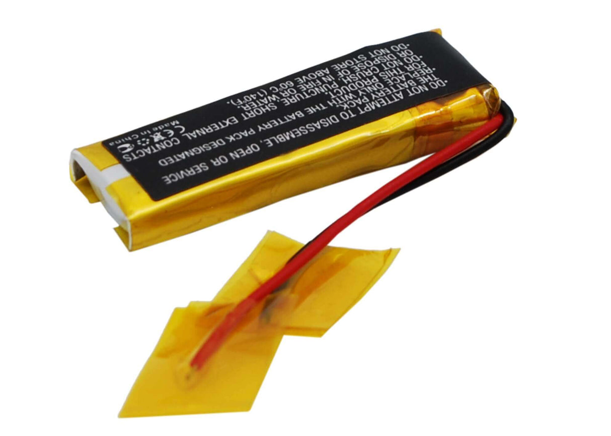 3.7V, Li-Polymer, 80mAh, Headset battery fits Plantronics, 1704018-0944, Discovery 640e, Discovery 650e, 0.3Wh Wireless Headset Cameron Sino Technology Limited