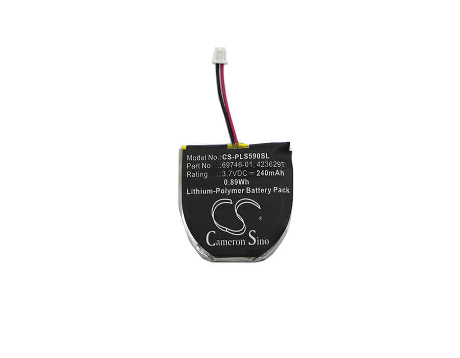 Headset Battery For Plantronics Pulsar 590, Pulsar 590a, Pulsar 590e 3.7v, 240mah - 0.89wh Wireless Headset Cameron Sino Technology Limited