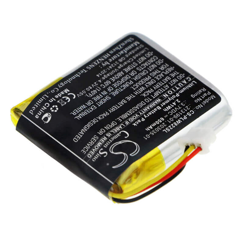 Headset Battery For Plantronics, Savi 8220, Savi W8220 3.7v, 480mah - 1.78wh Wireless Headset Cameron Sino Technology Limited
