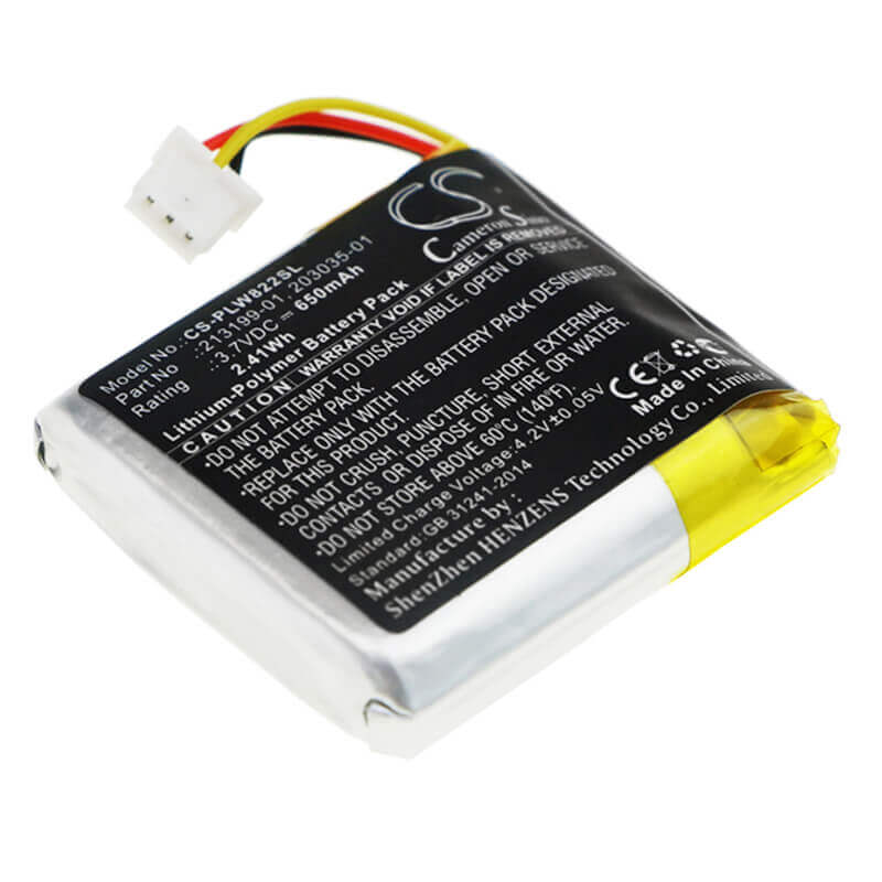 Headset Battery For Plantronics, Savi 8220, Savi W8220 3.7v, 480mah - 1.78wh Wireless Headset Cameron Sino Technology Limited