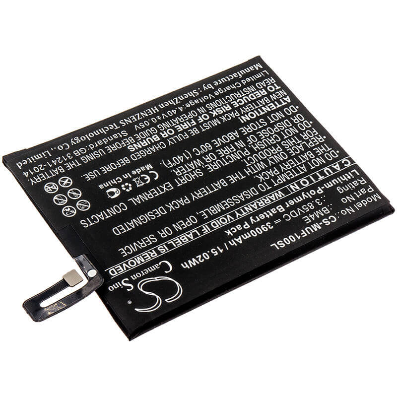 3.85V, Li-Polymer, 3900mAh, SmartPhone battery fits Pocophone, Xiaomi, Bm4e, M1805e10a, Poco F1, 15.02Wh Mobile, SmartPhone Cameron Sino Technology Limited (Smartphone)