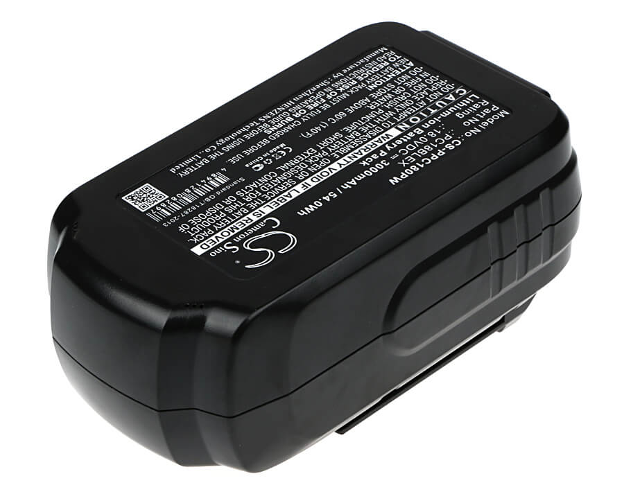 Battery For Porter Cable Pc18ag, Pc18al, Pc18chd 18v, 3000mah - 54.00wh Power Tools Cameron Sino Technology Limited (Power Tools)