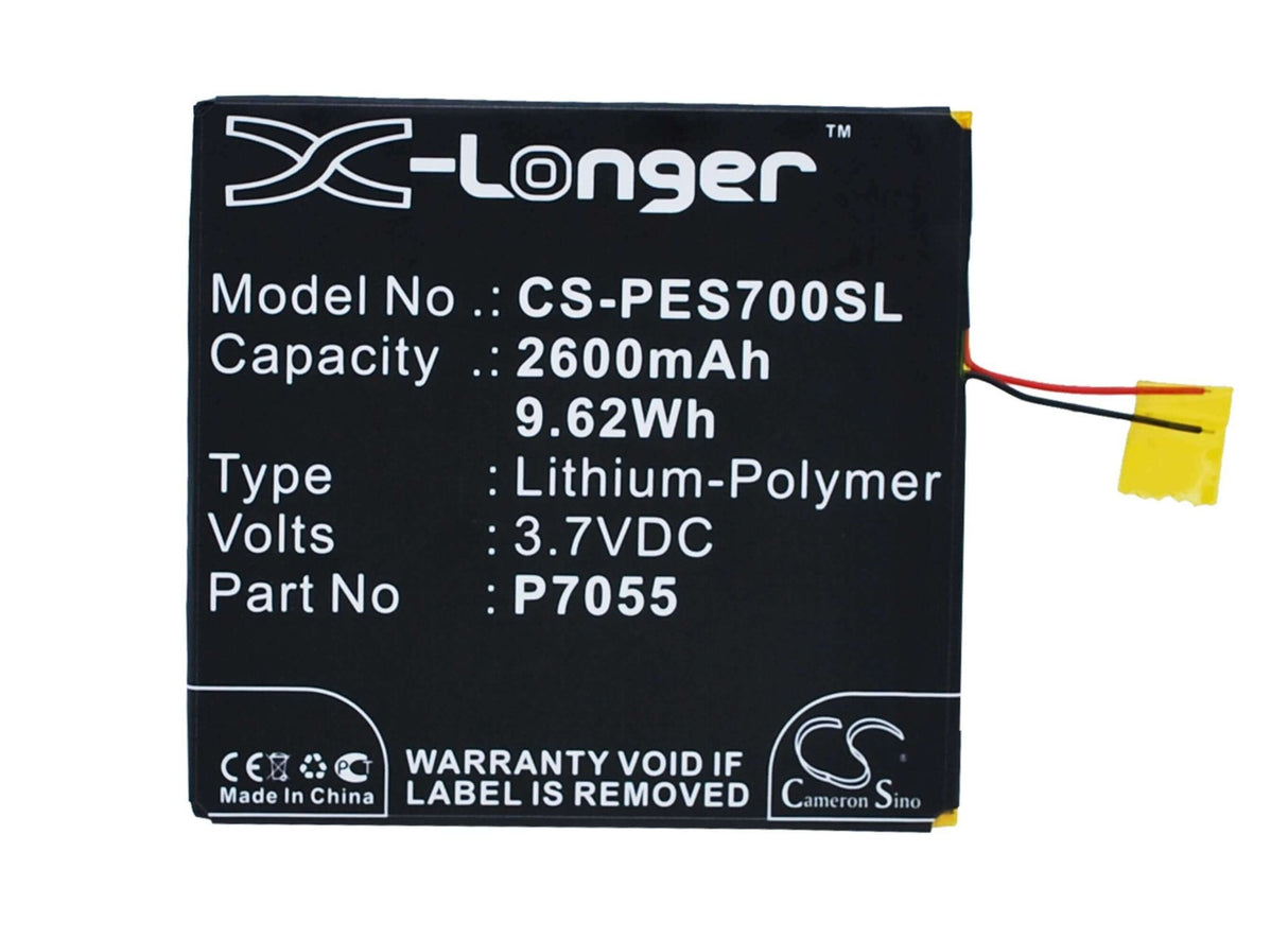 3.7V, Li-Polymer, 2600mAh, batterie de smartphone compatible avec Posh, Gy-288792pl, Equal, S700a, 9.62Wh Mobile, SmartPhone Cameron Sino Technology Limited (Smartphone)