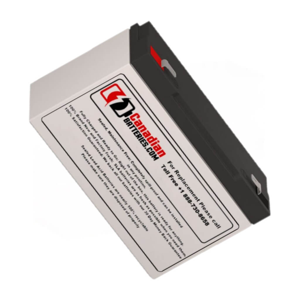 Batterie pour Powerware 1ub5736 S UPS, 1 x 6v, 12ah - 72wh Batteries UPS Gamme CB