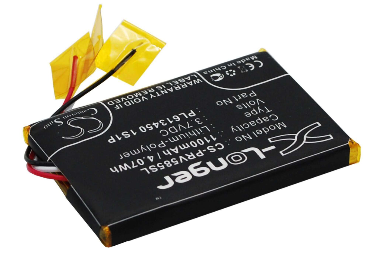 3,7V, Li-Polymer, 1100mAh, batterie GPS compatible avec Prestigio, Pl613450 1s1p, Geovision 5850hddvr, 4,07Wh GPS, Navigator Cameron Sino Technology Limited