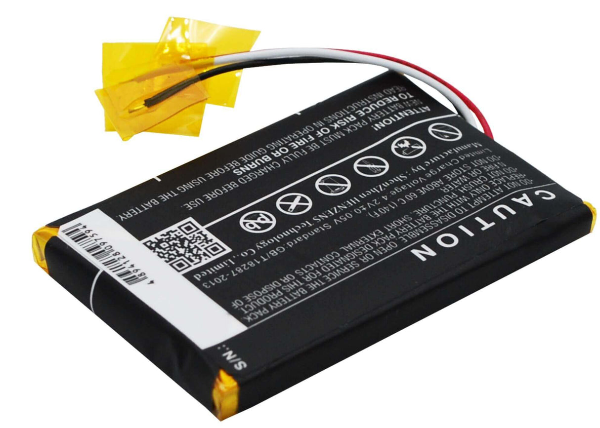 3,7V, Li-Polymer, 1100mAh, batterie GPS compatible avec Prestigio, Pl613450 1s1p, Geovision 5850hddvr, 4,07Wh GPS, Navigator Cameron Sino Technology Limited
